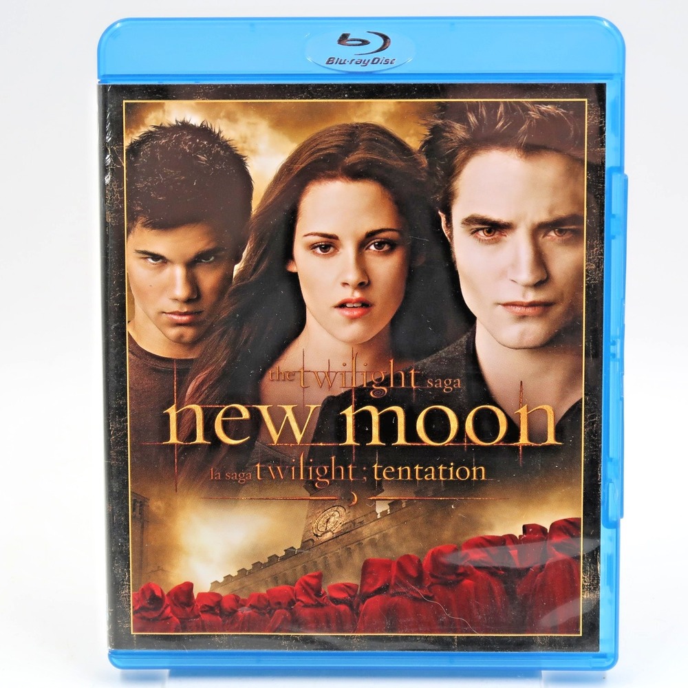 The Twilight Saga: New Moon (Blu-ray, 2009) Kristen Stewart Robert Pattinson